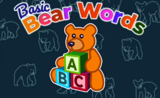 basic bear words